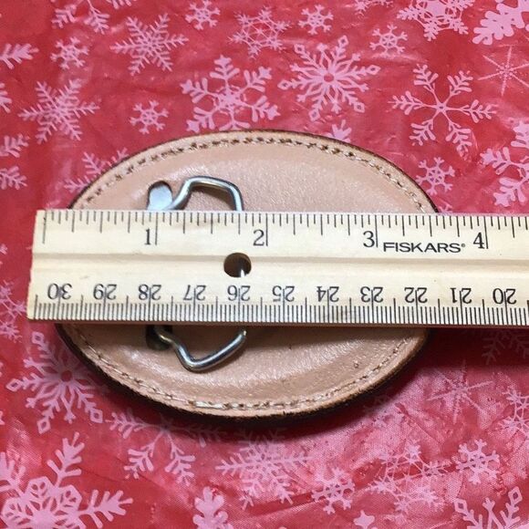 Shriners embroidered leather belt buckle now  - Picture 3 of 3